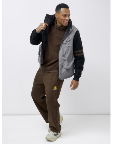 Мужская утеплённая жилетка для активного отдыха и повседневной носки.