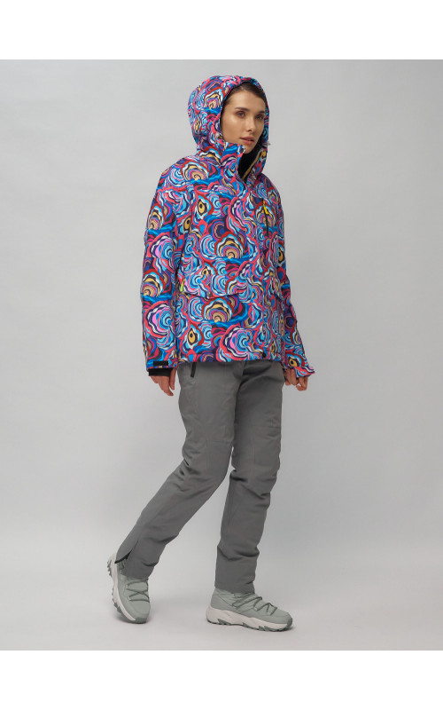 Женский горнолыжный костюм зимний.