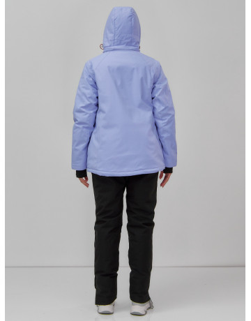 Женская горнолыжная куртка со съёмным капюшоном.