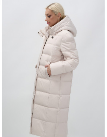 Длинный зимний пуховик для женщин