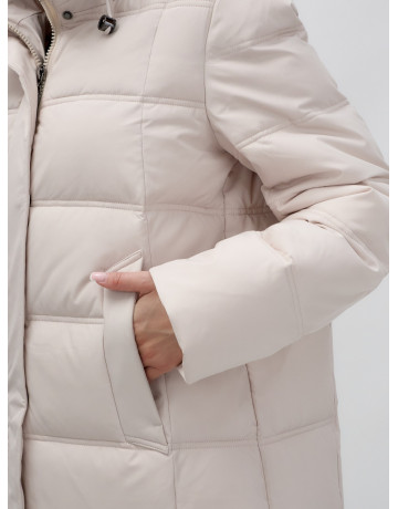 Длинный зимний пуховик для женщин