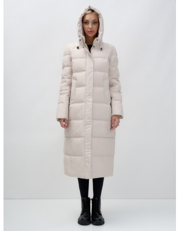 Длинный зимний пуховик для женщин