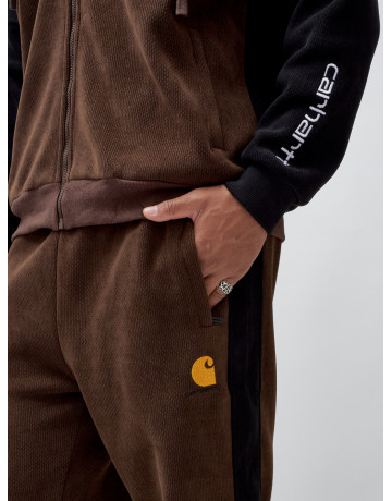 Мужской утеплённый спортивный костюм с начёсом для осени