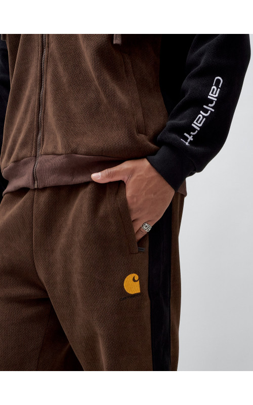 Мужской утеплённый спортивный костюм с начёсом для осени