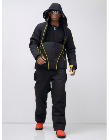 Мужской горнолыжный костюм: куртка-анорак и полукомбинезон