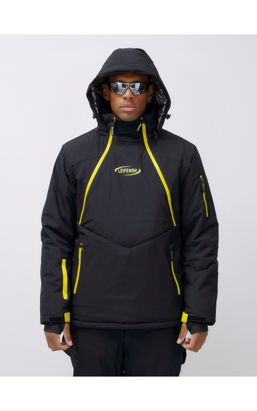 Мужской горнолыжный костюм: куртка-анорак и полукомбинезон