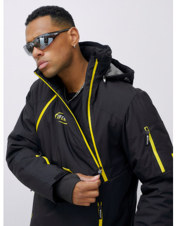 Мужской горнолыжный костюм: куртка-анорак и полукомбинезон