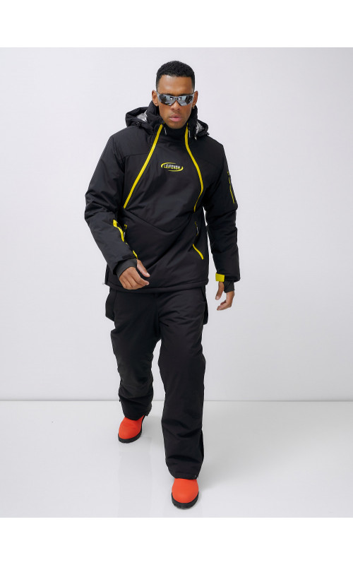 Мужской горнолыжный костюм: куртка-анорак и полукомбинезон