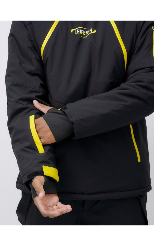 Мужской горнолыжный костюм: куртка-анорак и полукомбинезон