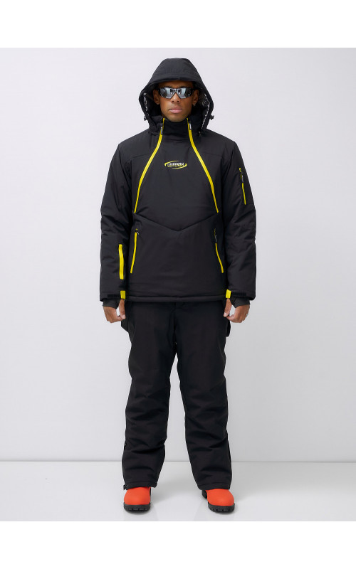 Мужской горнолыжный костюм: куртка-анорак и полукомбинезон