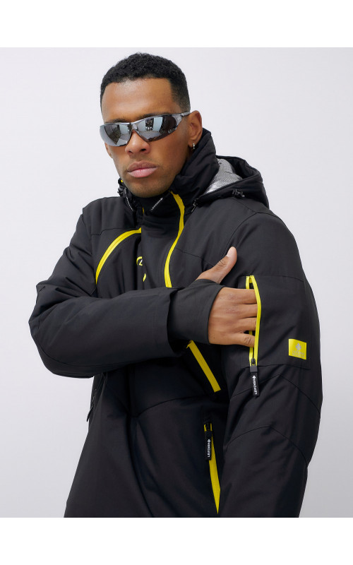 Мужской горнолыжный костюм: куртка-анорак и полукомбинезон