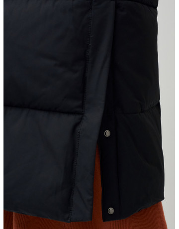 Длинный зимний пуховик для женщин с капюшоном