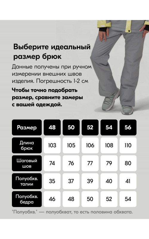 Женский горнолыжный костюм жёлтый