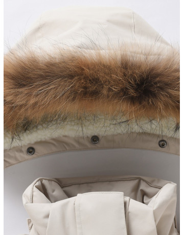 Зимняя парка для девочки-подростка, тёплая и стильная