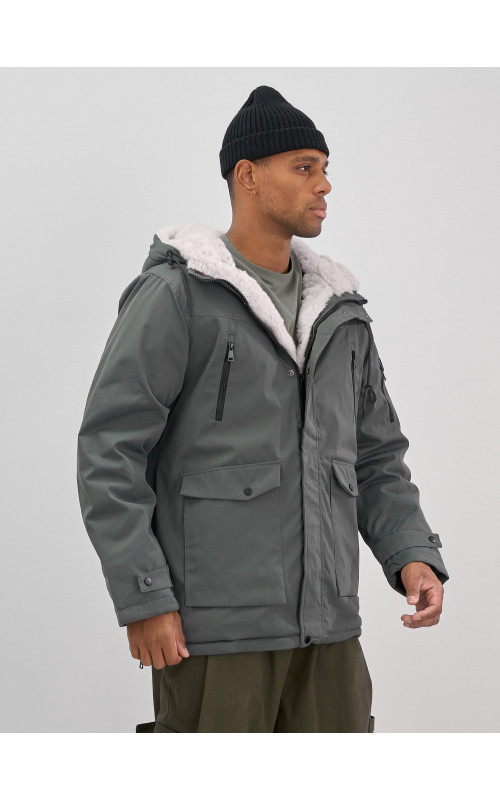 Мужская зимняя парка для активного отдыха