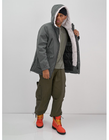 Мужская зимняя парка для активного отдыха