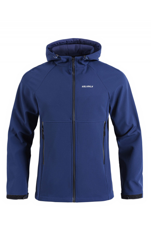 Спортивная ветровка с капюшоном для активных мужчин