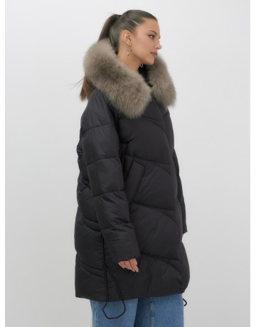 Длинный пуховик премиум-класса, удлинённый до колена