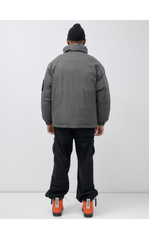 Мужская зимняя двусторонняя куртка для активного отдыха.