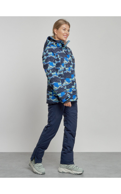 Женский горнолыжный костюм для зимних видов спорта.