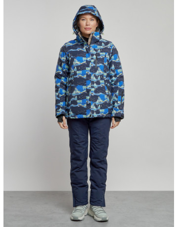 Женский горнолыжный костюм для зимних видов спорта.