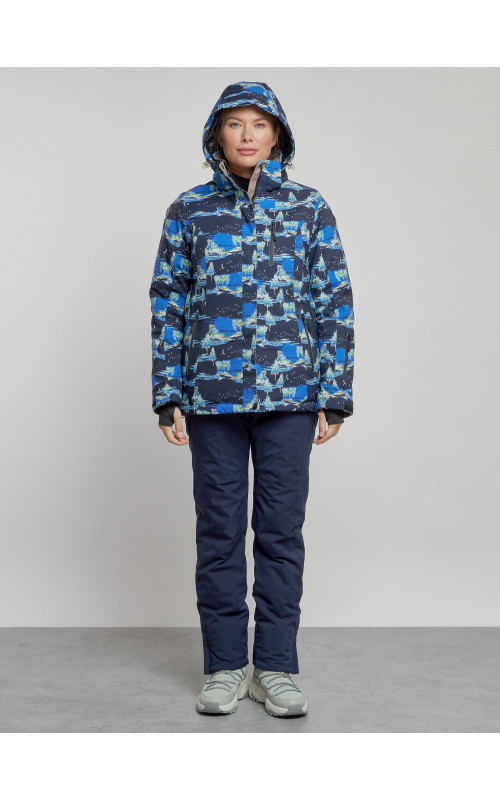 Женский горнолыжный костюм для зимних видов спорта.