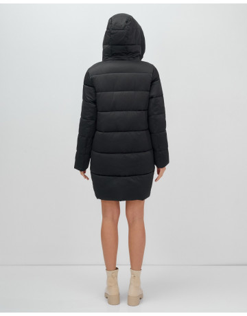 Женская зимняя куртка с капюшоном для холодной погоды.