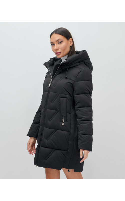 Женская зимняя куртка с капюшоном для холодной погоды.