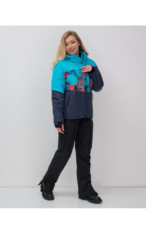 Куртка с полукомбинезоном для осени и зимы, размерный ряд от 40 до 50.