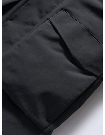 Зимняя парка для мальчика-подростка тёплая и практичная.