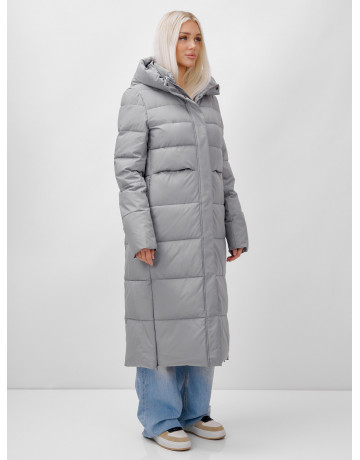 Длинный зимний пуховик для молодёжи
