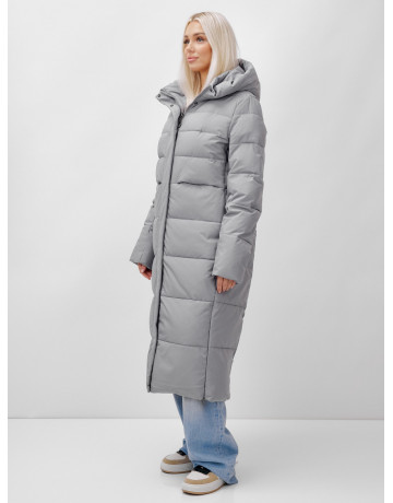 Длинный зимний пуховик для молодёжи