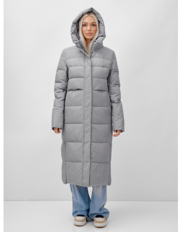 Длинный зимний пуховик для молодёжи