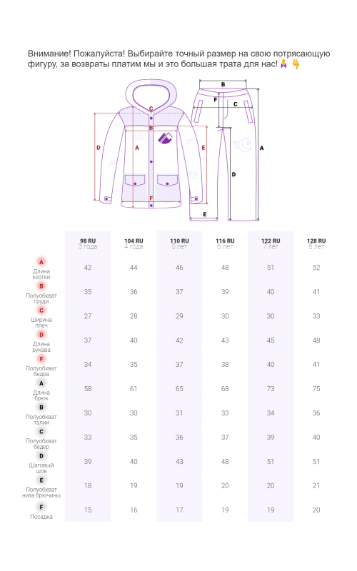 Горнолыжный костюм для мальчика зимний.