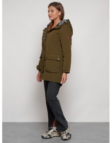 Женская зимняя парка для активного отдыха.