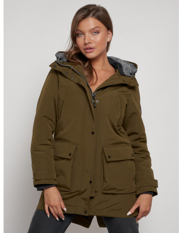 Женская зимняя парка для активного отдыха.