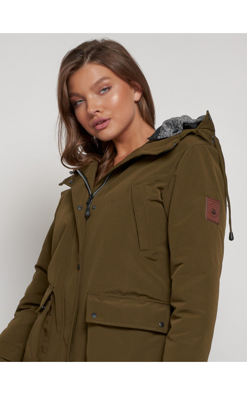 Женская зимняя парка для активного отдыха.