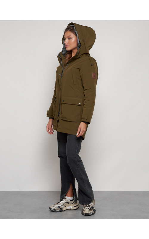 Женская зимняя парка для активного отдыха.