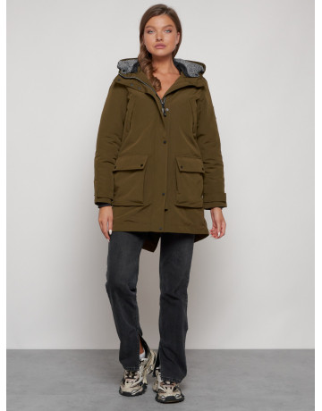 Женская зимняя парка для активного отдыха.