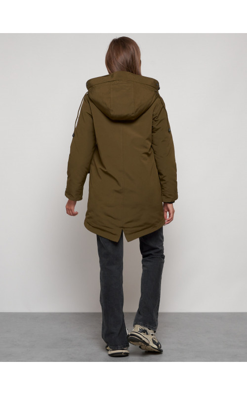 Женская зимняя парка для активного отдыха.