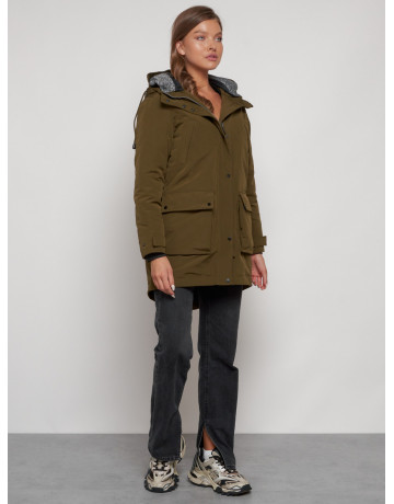 Женская зимняя парка для активного отдыха.