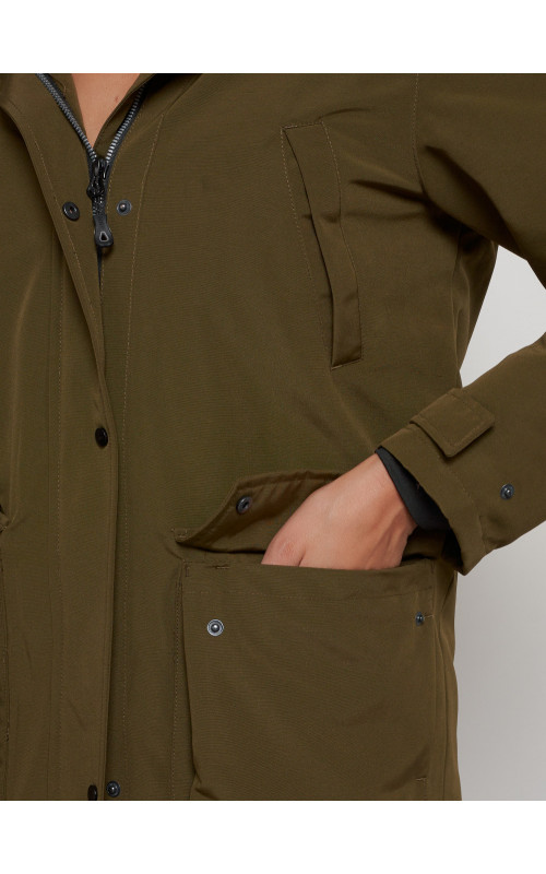 Женская зимняя парка для активного отдыха.