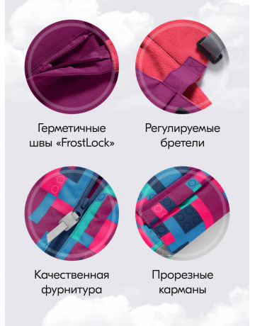 Зимний лыжный костюм для девочек: комфорт и защита на склонах