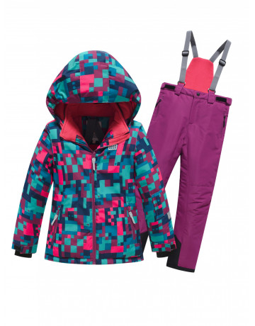 Зимний лыжный костюм для девочек: комфорт и защита на склонах