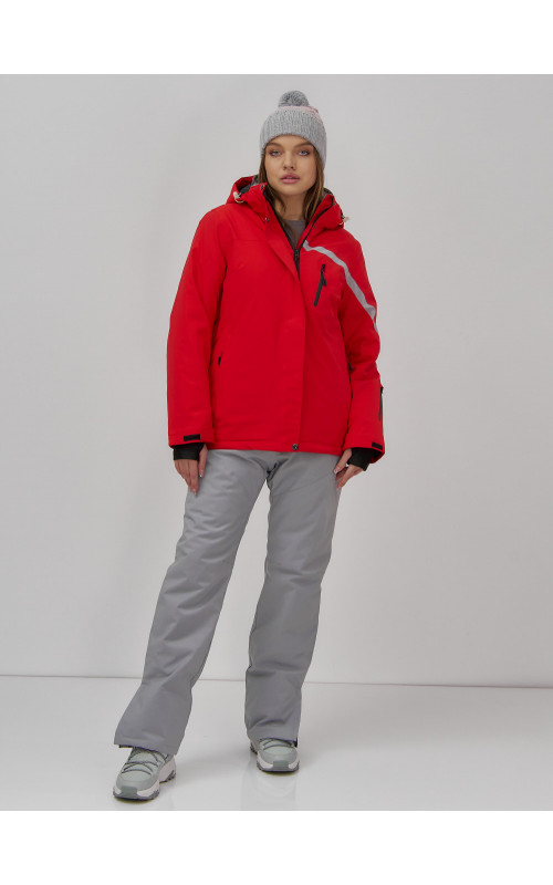 Женский горнолыжный костюм зимний утеплённый