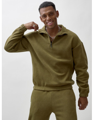 Утеплённый спортивный костюм для мужчин с начёсом.