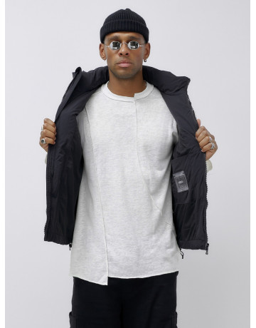 Стеганый зимний жилет для мужчин: защита от холода и стиль.