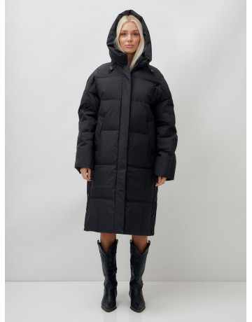 Длинный зимний пуховик для женщин