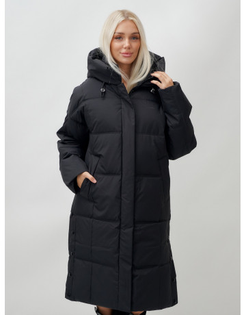 Длинный зимний пуховик для женщин