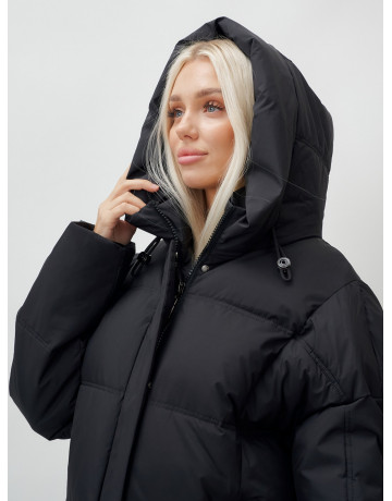 Длинный зимний пуховик для женщин